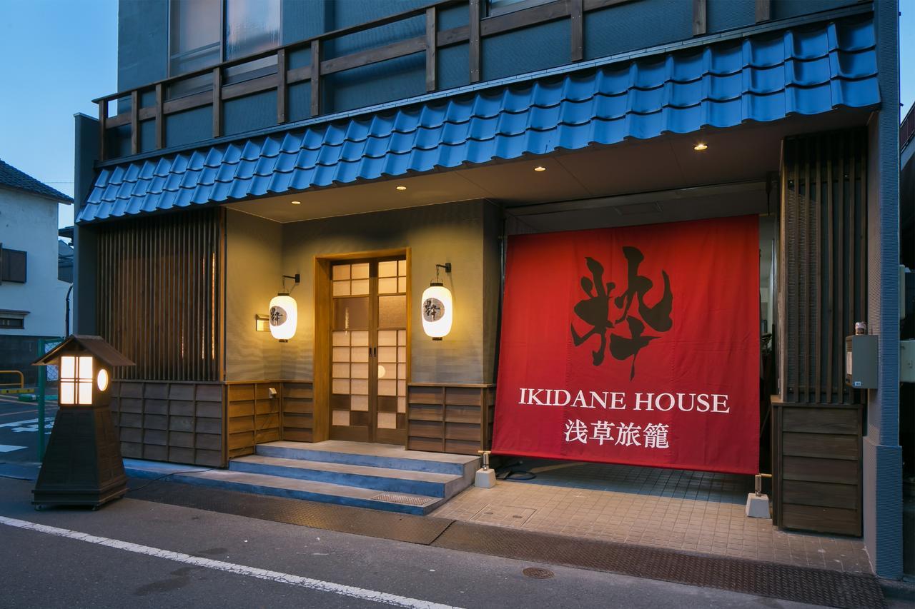 Ikidane House Asakusa Hatago Tokyo prefektur Exteriör bild